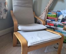 Chair and footstool bundle