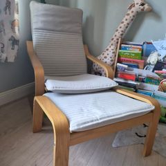 Chair and footstool bundle