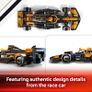 Speed Champions McLaren F1 Team MCL38 Race Car Toy - Model Kit w/a Collectible Formula 1 Driver Minifigure - Gift for 10+ Year Old Boys, Girls and Adult Motorsport Fans - 77251 Image 5