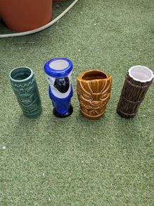 Tiki mugs