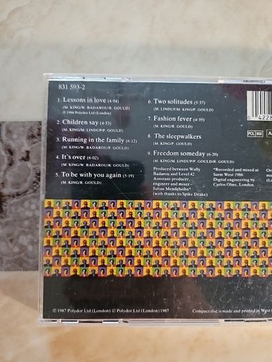 Level 42 CD - Running In The Family