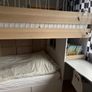 Eclipse Oak bunk bed Image 5
