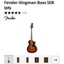 Fender Kingman Bass Image 6