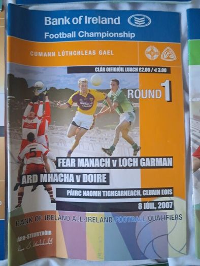 GAA Football Qualifier Programmes Bundle