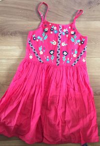 Girls summer red Dress