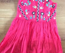 Girls summer red Dress