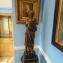 Bronze.  Beautiful Large statue of Virgil after Jules Dalou. Early 20th Century. Image 5