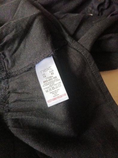Next Black Sleevless  Dress.  S. 14