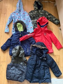 boys rain jacket 5-6 bundle