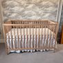 IKEA cot with baby elegance breathe dry mattress Image 2