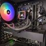 PC Specialist Desktop Gaming PC with 2 Monitors Image 2