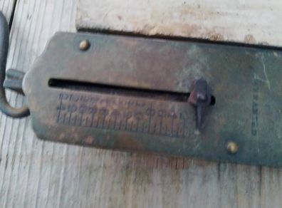 Salter Balance scales, brass,