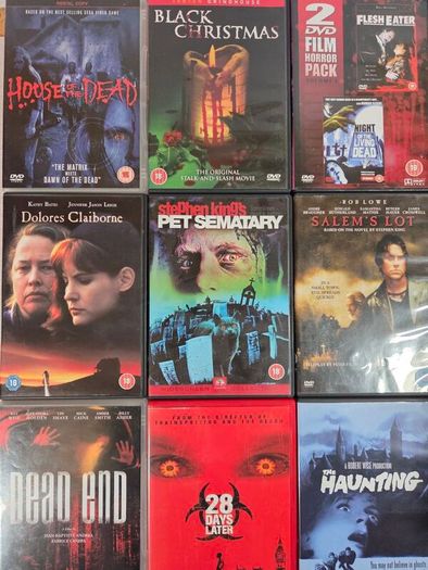 Horror DVD bundle