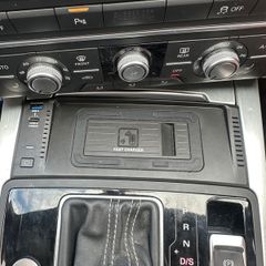 Car Wireless Charger For Audi A6 S6 RS6 A7 S7 RS7 C7 2011-2018 Fast Charing Accessories Plate Mobile