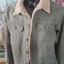 Gap Kids Olive Sherpa-Lined Trucker Jacket - Cozy and Warm A,V Image 7