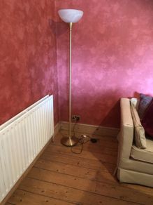 Standard lamp brass