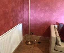 Standard lamp brass