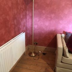 Standard lamp brass