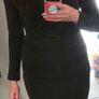 River island black mini dress Image 2