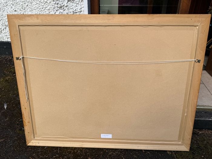 Very Large Bevelled Wall Mirror