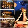 NEW | LED Outdoor String Lights Mains Powered with Plastic Bulbs, 30FT Garden Patio String Lights Outdoor Festoon Lights with 16 1 E12 Bulbs for Indoor & Outdoor Decor Wedding Patio Cafe Party Image 4