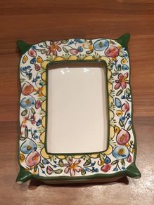 Picture Frame: Ceramic Hand-painted