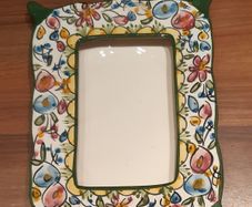 Picture Frame: Ceramic Hand-painted