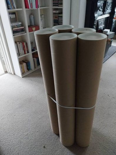 art packing tubes