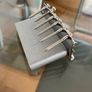 Fender Pure Vintage Stratocaster bridge with steel tremolo block Image 3