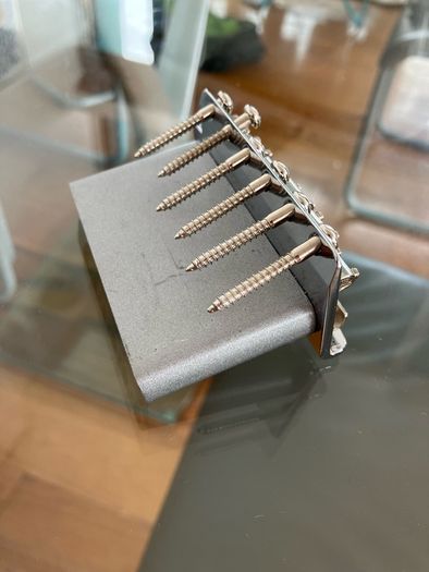 Fender Pure Vintage Stratocaster bridge with steel tremolo block