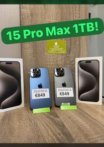 15ProMax 1Tb Unlocked in Box! Shop Collection D15