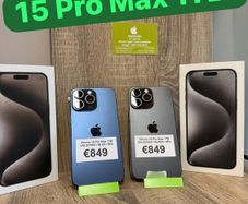 15ProMax 1Tb Unlocked in Box! Shop Collection D15