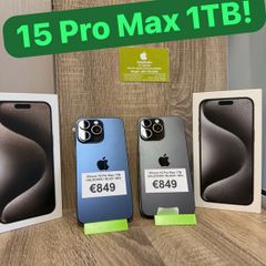 15ProMax 1Tb Unlocked in Box! Shop Collection D15