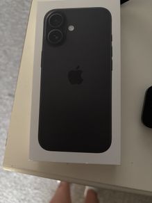 black  iphone 16 only one used for 1 month