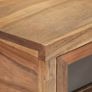 Console Table 90x35x76 cm Solid Acacia Wood Image 2