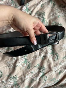 Leather belt
