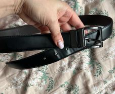 Leather belt