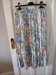 Gerry Weber Pleated Midi Skirt Size 40