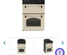 Leisure Electric Freestanding Double Cooker 60cm