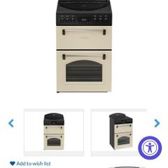 Leisure Electric Freestanding Double Cooker 60cm