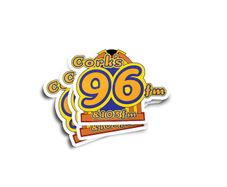 Cork's 96FM or 103 FM Glossy Sticker 3-Pack