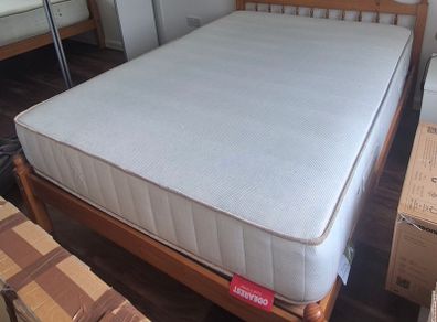 Double bed with mattresses