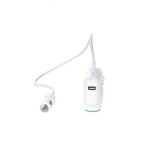 Car charger C1 dual USB triple cigarette lighter charging adapter - HOCO