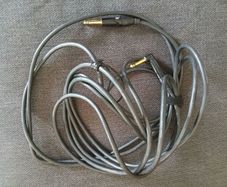 D'Addario Custom Series Instrument Cable, Right Angle, 20ft