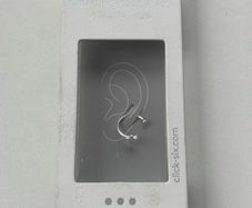 SIX Sterling Silver Cross earring