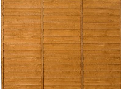 wooden fence panel