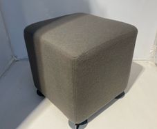 Square poof with Legs (1 small mark ) furniture
