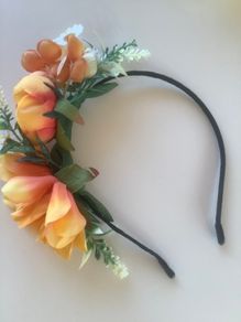 Floral hairband