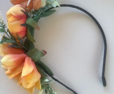 Floral hairband