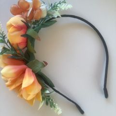 Floral hairband